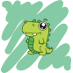 Mini krokodil